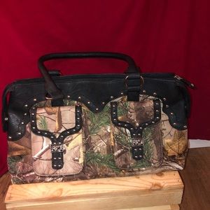 Camouflage purse